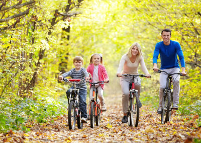 Cycling tours for the whole family