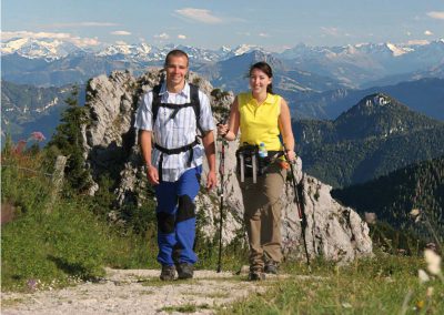 Hiking in the Chiemgauer Alpen