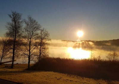 Morning at the lake