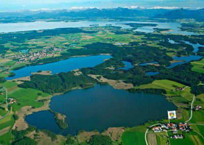 Direkt in der Seenplatte