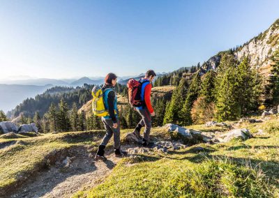 Wandern auf der Kampenwand