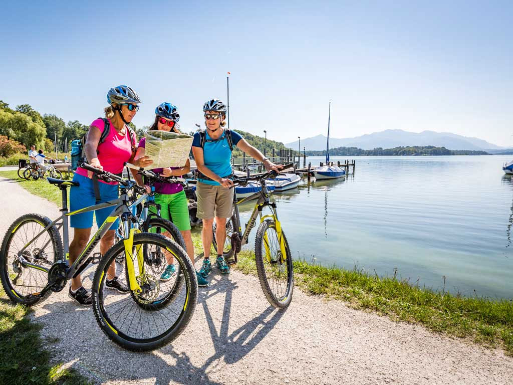 Radfahren im Chiemgau